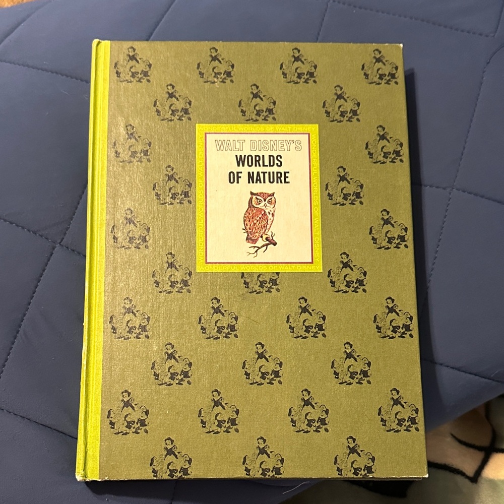 Walt Disney's Worlds of Nature Book with Owl Design
